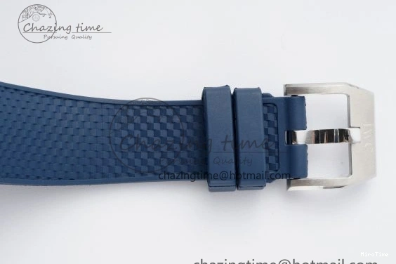 MIROTIME 0416 WellDesigned Aquatimer Automatic SS RSF 1:1 Best Edition Blue Dial on Blue Rubber Strap A 7057